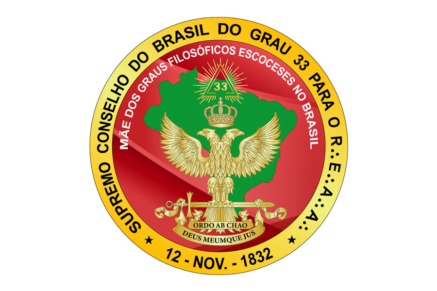 Logotipo do Supremo Conselho do Brasil do Grau 33